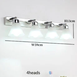 Applique Murale Rétro Cosmétique Miroir LED Européenne Maquillage Lumière Vanité Salle De Bains Appliques Chrome Armoire -Lumeers Boutique Sc5e5125d62e9409a9c6a85563ab8a6311