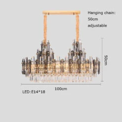 Suspension à Led En Cristal Design Luxueux Avec Variateur D'intensité 19 Suspension à Led En Cristal Design Luxueux Avec Variateur D'intensité -Lumeers Boutique Sc8b7c552daba4ea0adc2f9f46a0f0cf6N 4c65fbd9 13bf 42ec a559 7194b1dd88ed