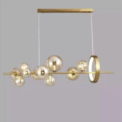 Lustre Moderne Led Avec Boules De Verre Suspendues -Lumeers Boutique Scb120b063e754472ba8db17992db886dp