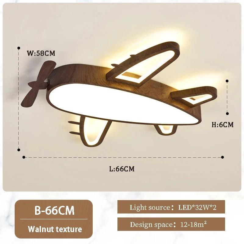 Plafonnier En Bois Massif Moderne Pour Chambre D'enfant Romantique 12 Plafonnier En Bois Massif Moderne Pour Chambre D'enfant Romantique – Image 10