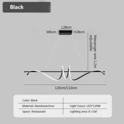 Suspension Moderne En Led Pour Décoration Intérieure élégante -Lumeers Boutique Sce27740a28ad41e095e721c0848af4c2x