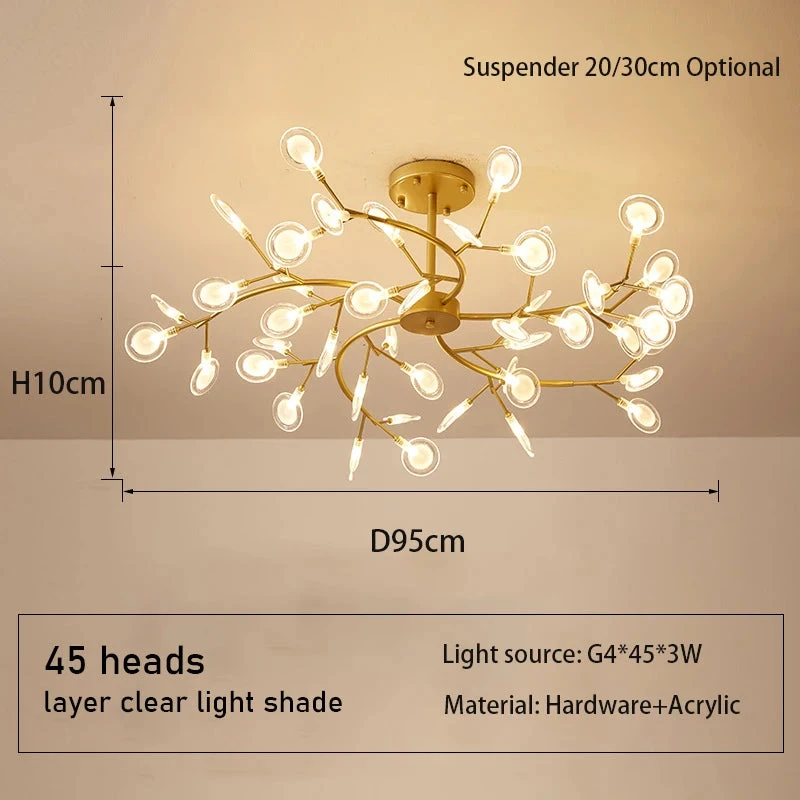 Lustre Moderne Simple Design Créatif Pour Décoration Intérieure 9 Lustre Moderne Simple Design Créatif Pour Décoration Intérieure – Image 7