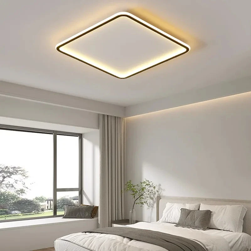 Plafonnier Led Ultra-mince Design Moderne Intensité Réglable Luminaire Décoratif 6 Plafonnier Led Ultra-mince Design Moderne Intensité Réglable Luminaire Décoratif – Image 4