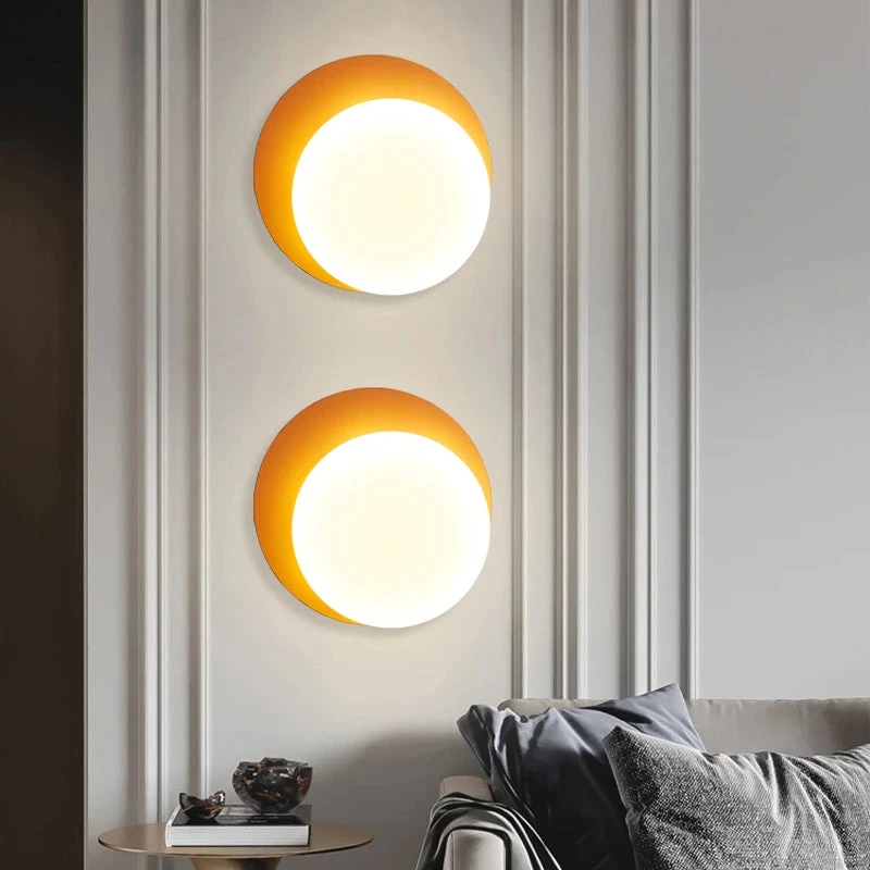 Applique Murale Ronde Créative Pour Chambre à Coucher 5 Applique Murale Ronde Créative Pour Chambre à Coucher – Image 3