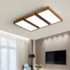 Lustre à Led Moderne Pour Intérieur Design En Bois