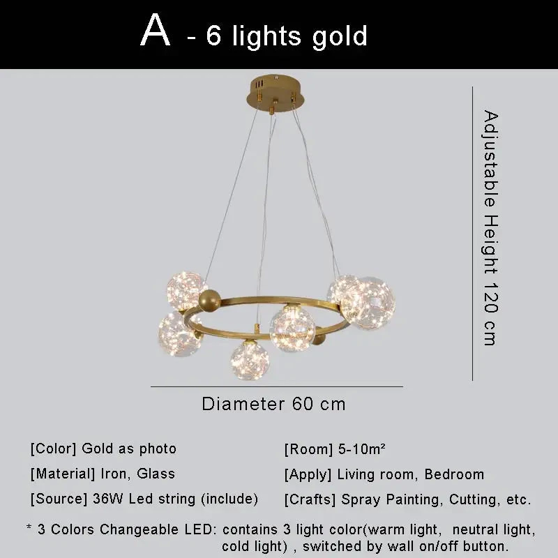 Lustre Led Moderne Design Nordique Pour Décoration Intérieure 17 Lustre Led Moderne Design Nordique Pour Décoration Intérieure – Image 15