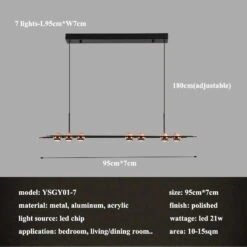 Lustre LED Circulaire Moderne Design Nordique Pour Intérieur élégant 31 Lustre LED Circulaire Moderne Design Nordique Pour Intérieur élégant -Lumeers Boutique Sd3905c0260ef4bd18e99429a841bc571Z