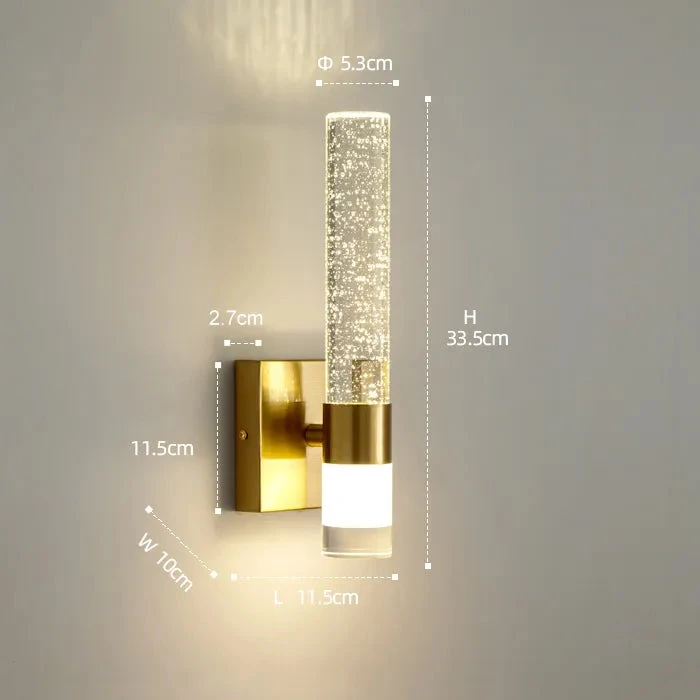 Applique Murale Luxe Chambre Veilleuse Allée Minimaliste 7 Applique Murale Luxe Chambre Veilleuse Allée Minimaliste – Image 5