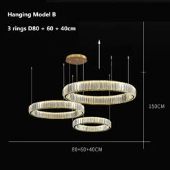 Lustre Moderne En Cristal Rond à Led Avec Intensité Variable -Lumeers Boutique Sd3e77c9bbd004616ab3082ca0d6cb2d3m