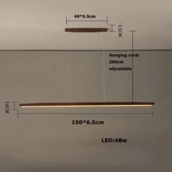 Lustre Suspendu En Bois Design Tendance Dimmable Pour Intérieur Moderne 29 Lustre Suspendu En Bois Design Tendance Dimmable Pour Intérieur Moderne -Lumeers Boutique Sd66e454377a44e04b9f8386813814270R 01835075 be80 49c9 9966 81d9f1ac3821