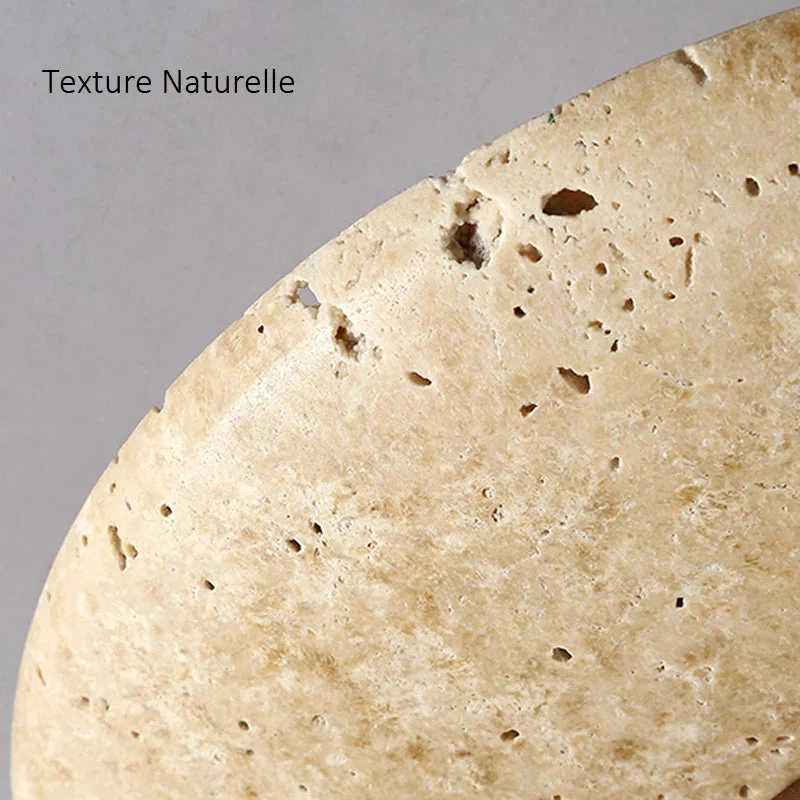 Plafonnier Wabi Sabi Crème Pierre Forme Maison Déco 7 Plafonnier Wabi Sabi Crème Pierre Forme Maison Déco – Image 5