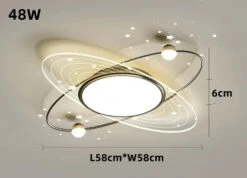 Lustre Moderne En Fer Avec éclairage Led Design étoile -Lumeers Boutique Sda3ff3daa3d942f4adae0aafb5b7f249o