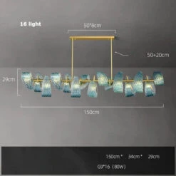 Lustre Suspendu En Verre Cristal éclairage Moderne Pour Intérieur -Lumeers Boutique Sdbbe005170304499806cc282bc4930725 b7811a4e bda3 48ba a558 fa99a95a397e