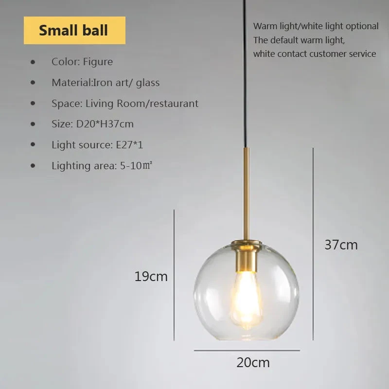 Lustre LED Verre Suspension Industriel 9 Lustre LED Verre Suspension Industriel – Image 7