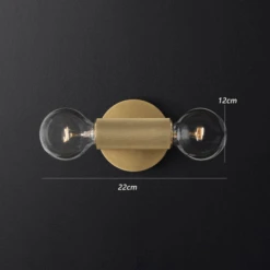 Applique Murale Design En Métal Avec Double Tête Deacon -Lumeers Boutique Sdd7f552713324099a4129c61e0491ee3I