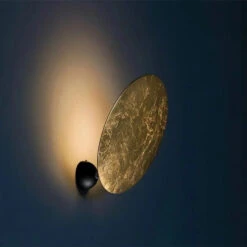 Applique Murale Moderne En Forme De Lune Design Italien