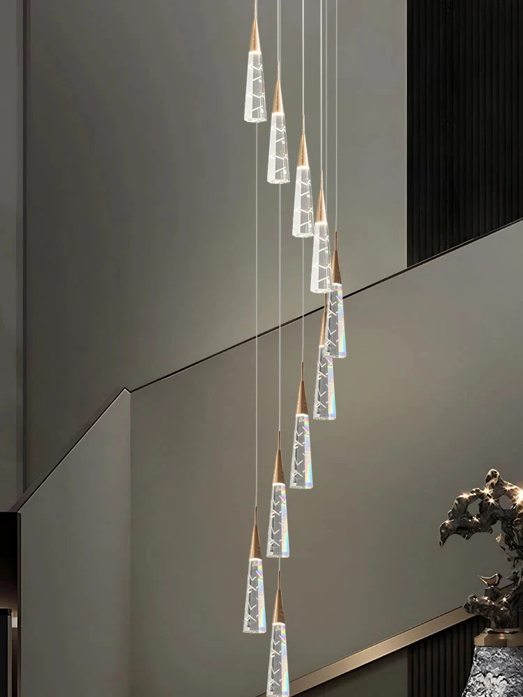 Lustre Moderne Suspendu à Branches Avec Longue Ligne à Led 4 Lustre Moderne Suspendu à Branches Avec Longue Ligne à Led – Image 2