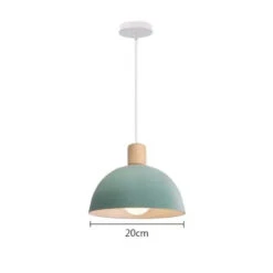 Suspension Nordique Verte En Bois Et Métal -Lumeers Boutique Se2dbc818f43d42de90e4e348cae0403e7