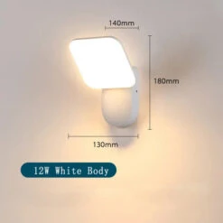 Applique Murale Extérieure Led Moderne Avec Capteur étanche Pour Jardin -Lumeers Boutique Se62acef17446496299219c71802050d5p