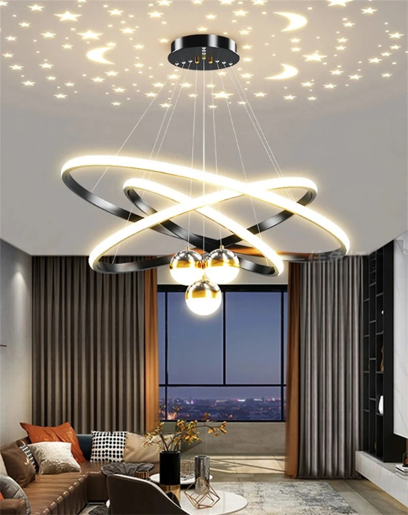 Lustre Led Romantique Projecteur De Ciel étoilé Avec Télécommande 8 Lustre Led Romantique Projecteur De Ciel étoilé Avec Télécommande – Image 6