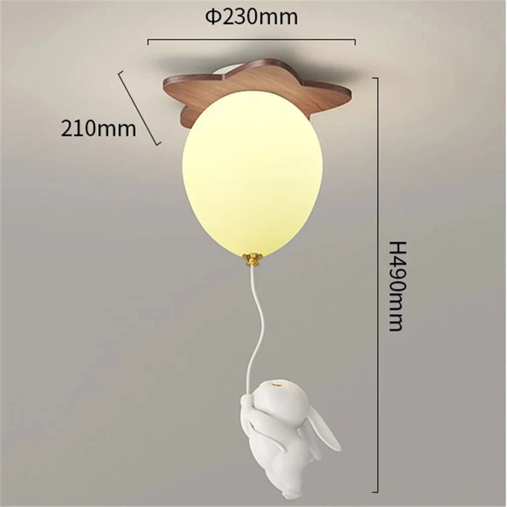 Plafonnier Led Ours Ballon Décoration Créative Pour Enfant 10 Plafonnier Led Ours Ballon Décoration Créative Pour Enfant – Image 8