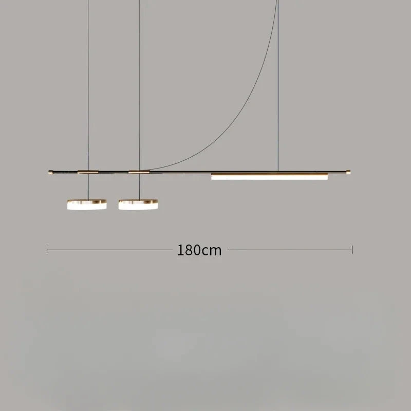 Suspension à Led Linéaire Design Moderne Pour Décoration Intérieure 10 Suspension à Led Linéaire Design Moderne Pour Décoration Intérieure – Image 8