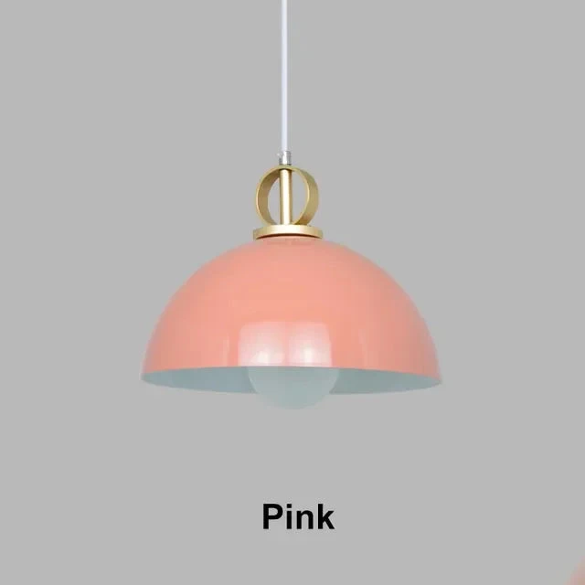 Suspension En Métal Avec Abat-jour Coloré Moderne 14 Suspension En Métal Avec Abat-jour Coloré Moderne – Image 12