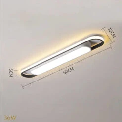 Plafonnier Rectangulaire Simple Plafond Moderne à LED 17 Plafonnier Rectangulaire Simple Plafond Moderne à LED -Lumeers Boutique Sf01f6bff71d642baaa4fa171a29eabb30