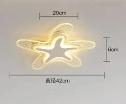 Plafonnier étoile Led Pour Décoration Et éclairage Intérieur -Lumeers Boutique Sf5788f5be463419d8c517389975c617aZ