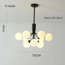 Lustre Moderne En Verre à Bulles Et Fleurs Décoratif -Lumeers Boutique Sf65941b177454dd99dbe8d67bde0ccfbS