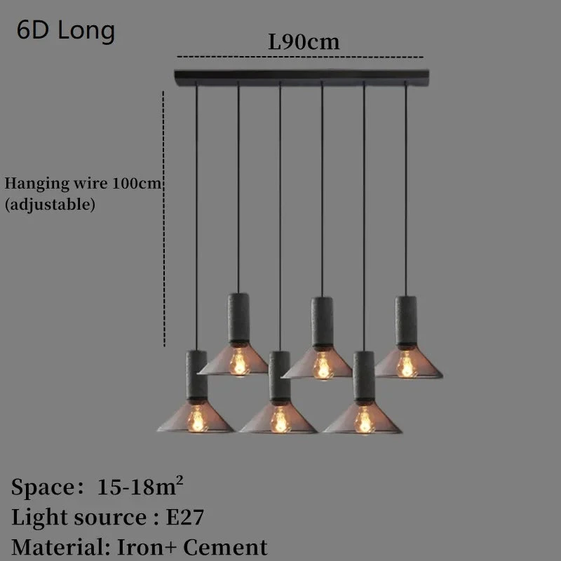 Suspension En Béton Industriel Avec Abat-jour En Fer 20 Suspension En Béton Industriel Avec Abat-jour En Fer – Image 18