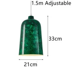 Suspension Design Avec Abat-jour En Métal Vert Livia -Lumeers Boutique Sf7edf38bda524e0cad5ecdf7d977d85db
