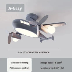 Plafonnier Moderne Avec Télécommande Pour Chambre D'enfant Style Nordique -Lumeers Boutique Sf82edbac4f7e4db78543320b93f8635ed