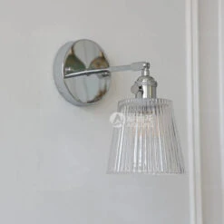 Applique Murale En Verre Et Fer Chromé Design Contemporain Avec Bras Réglable -Lumeers Boutique Sf86ae806f9ef4a578498133c99c6b48dh