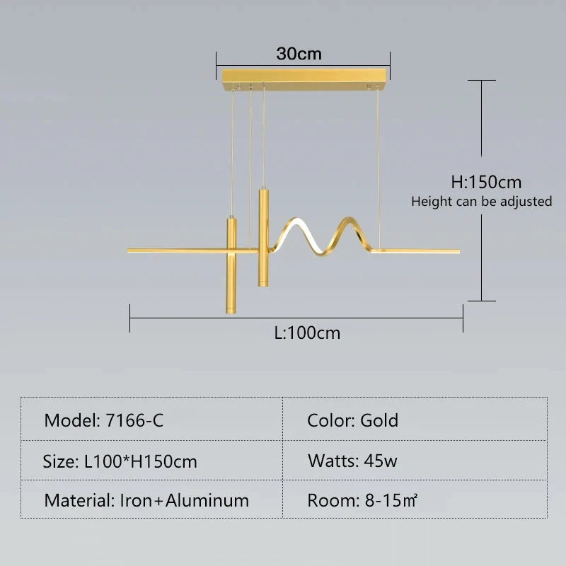 Suspension Moderne à Led Au Design Minimaliste élégant 17 Suspension Moderne à Led Au Design Minimaliste élégant – Image 15