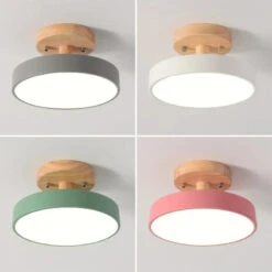 Nordique LED Plafonnier En Bois Minimaliste Rond Macaron Allée Chambre Lampes Pour Balcon Salon Étude Décor Luminaires Lustre 21 Nordique LED Plafonnier En Bois Minimaliste Rond Macaron Allée Chambre Lampes Pour Balcon Salon Étude Décor Luminaires Lustre -Lumeers Boutique Sfa756d368069450c8c980043ac7577faJ