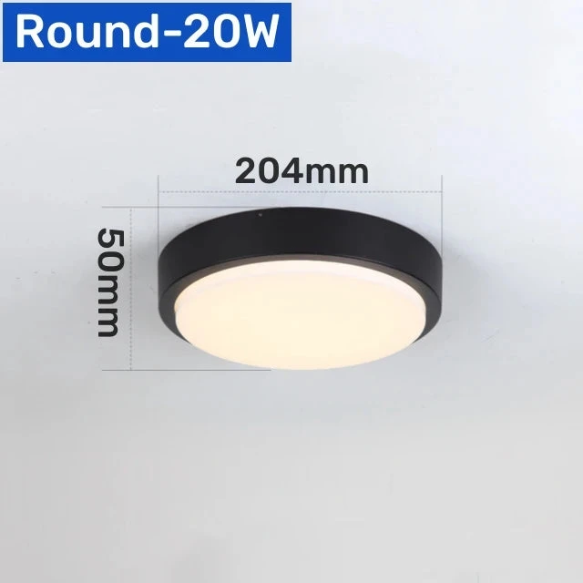 Plafonnier Led étanche Pour Intérieur Et Extérieur 12 Plafonnier Led étanche Pour Intérieur Et Extérieur – Image 10