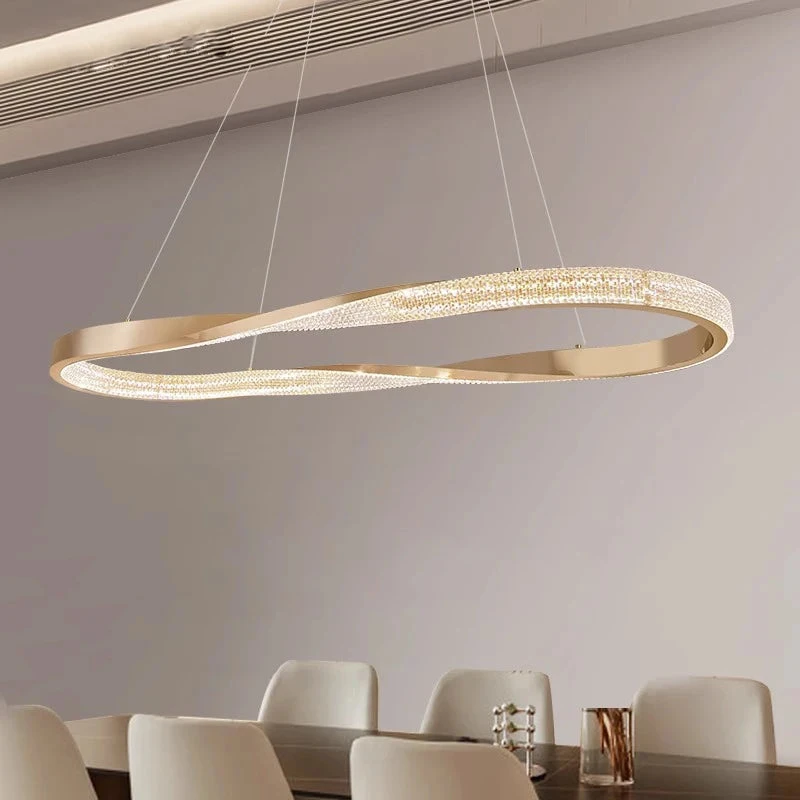 Lustre Led Cristal Design Moderne 4 Lustre Led Cristal Design Moderne – Image 2
