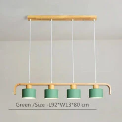 Suspension Nordiques Abat-jour En Métal Led En Bois Décor à La Maison Lampe Suspendue Restaurant Café Intérieur Créativité Lustres Luminaires -Lumeers Boutique Sfd2bb52029b4406a9e0fc56205f9df4fE