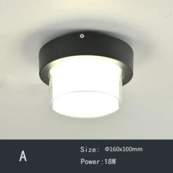 Plafonnier étanche Rond Carré Pour Extérieur Et Jardin 22 Plafonnier étanche Rond Carré Pour Extérieur Et Jardin -Lumeers Boutique Sfd70734277324b3f9c975e7d3a0808efE