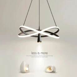 Lustre Suspendu à Led Moderne Pour Décoration Intérieure élégante