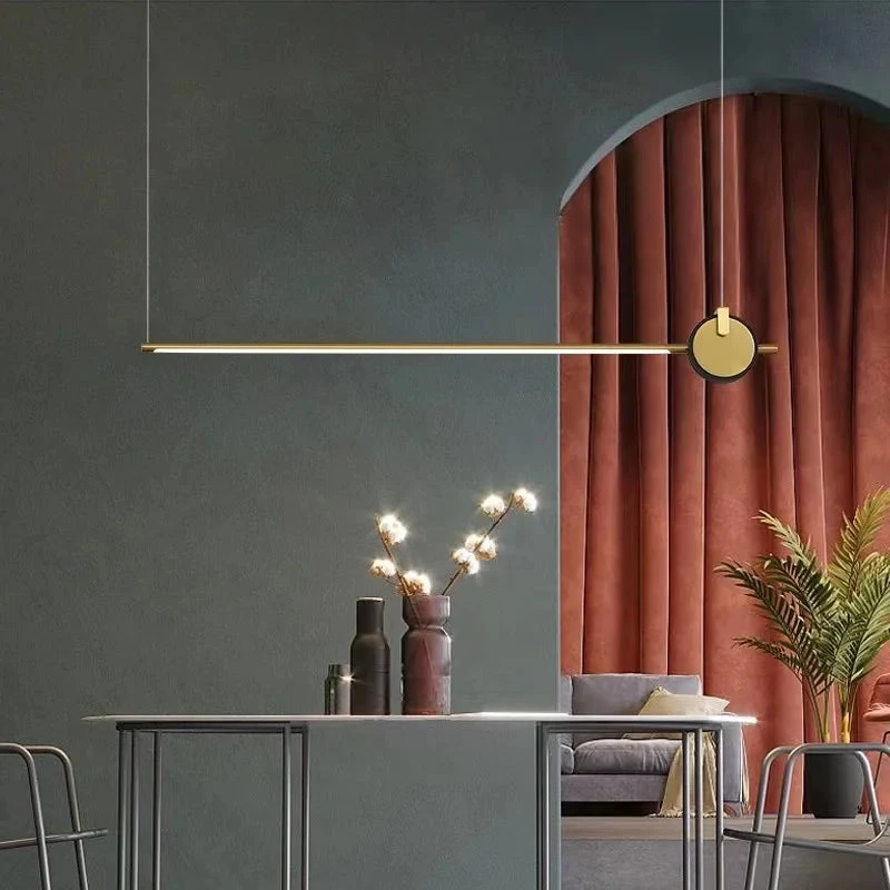 Lustre Moderne Minimaliste En Acrylique Pour Bureau Et Espace De Travail 4 Lustre Moderne Minimaliste En Acrylique Pour Bureau Et Espace De Travail – Image 2
