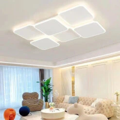 Plafonnier Led Moderne Pour Décoration D'intérieur Luminaire Intelligent