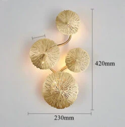 Applique Murale Moderne En Forme De Feuille De Lotus 18 Applique Murale Moderne En Forme De Feuille De Lotus -Lumeers Boutique Sff384f2c33e742a9a541398bca8ed2d1h