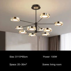 Suspension Led Moderne Au Design Minimaliste élégant Pour Intérieur -Lumeers Boutique Sffc00161fe1c45bc911ba62faaca4e50S