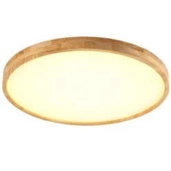 Plafonnier En Bois à LED Très Fin En Forme De Rond -Lumeers Boutique Ultra mince LED plafond clairage de plafond lampes pour le salon lustres de Plafond pour le 1d42ccd6 5c13 4380 ad75 6704a9c95d6b