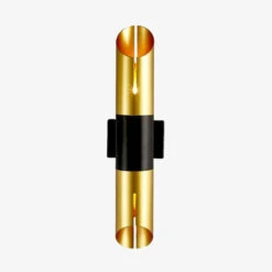 Applique Murale à LED Cylindrique Doré Vera