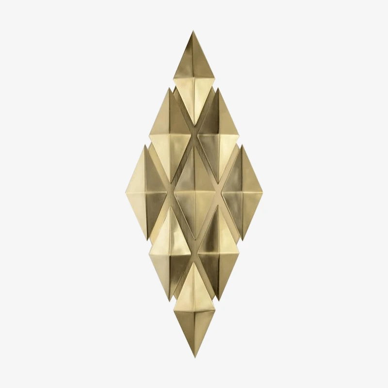 Applique Murale Design LED Avec Plusieurs Losanges En Métal 3 Applique Murale Design LED Avec Plusieurs Losanges En Métal