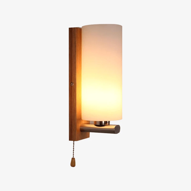 Applique Murale En Bois Et Abat-jour En Verre Ashtree 3 Applique Murale En Bois Et Abat-jour En Verre Ashtree