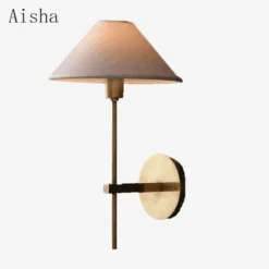 Applique Murale En Tissu Style Américain Design Moderne Pour éclairage Intérieur -Lumeers Boutique applique murale en tissu style am ricain design moderne pour clairage int rieur 4